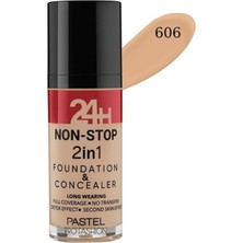 Pastel 24H Non Stop Fondoten NO:606 (7'li Paket)