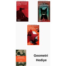 İş Bankası Kültür Yayınları Mihail Bulgakov 3 Kitap Seti + Geometri Hediye