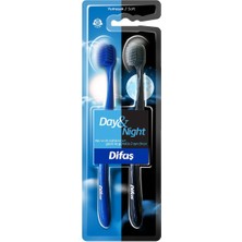 Difaş Day & Night Diş Fırçası 2'li (7'li Paket)