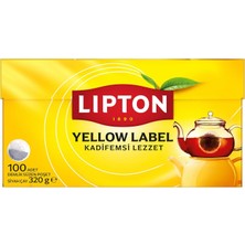 Lipton Demlik Poşet Çay Yellow Label 100 x 3.2 G (3'li Paket)
