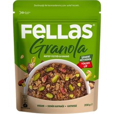 Fellas Antep Fıstığı & Kakao Granola 200 G (6'li Paket)
