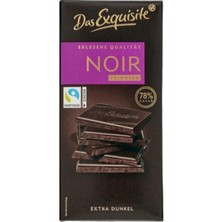 Das Exquisite %78 Kakao Tablet Çikolata 100 G (4'li Paket)