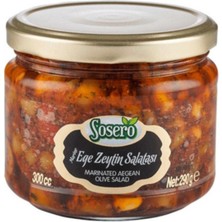 Sosero Ege Zeytin Salatası 290 G (6'li Paket)