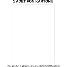 Dağtaş Kırtasiye Fon Kartonu Beyaz 1 Adet 50X70
