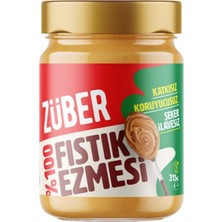Züber %100 Fıstık Ezmesi 315 G (4'li Paket)