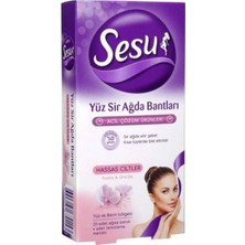 Sesu Yüz Sir Ağda Bandı Hassas Ciltler 20'li (7'li Paket)