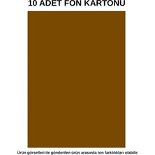 Dağtaş Kırtasiye Fon Kartonu Kahverengi 10 Adet 50X70