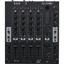 Ecler Nuo4.0f - 4 Kanal Analog Dj Mikser (Siyah)