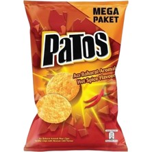 Patos Acı Baharat Aromalı Mısır Cipsi 220 G (7'li Paket)