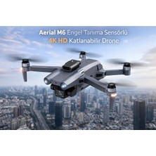Forestia Engel Tanıma Sensörlü 4K Hd Kameralı Katlanabilir Akıllı Drone - (Ekranlı Kumanda)
