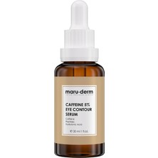 Maruderm Caffeine %5 Aydınlatıcı Göz Çevresi Serumu 30 ml (3'li Paket)