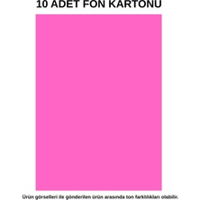 Dağtaş Kırtasiye Fon Kartonu Pembe 10 Adet 50X70