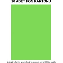 Dağtaş Kırtasiye Fon Kartonu Açık Yeşil 10 Adet 50X70