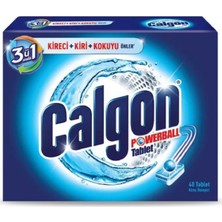 Calgon Çamaşır Makinesi Kir ve Kireç Önleyici Tablet 40'lı (2'li Paket)