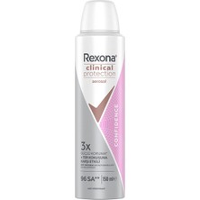 Rexona Clinical Protection Kadın Sprey Deodorant 150 ml (5'li Paket)