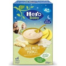 Ülker Hero Baby Sütlü Muzlu Pirinçli 200 G (7'li Paket)