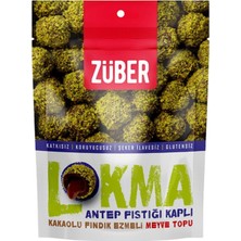 Züber Lokma Antep Fıstığı Kaplı Meyve Topu 96 G (6'li Paket)