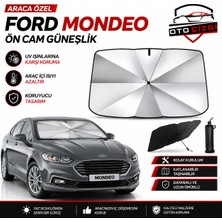OtoÇizgi Ford Mondeo Şemsiye Tip Ön Cam Güneşliği Katlanabilir Uv Korumalı Araç Cam Güneşlik