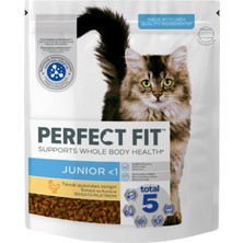 Perfect Fit Tavuklu Yavru Kedi Maması 750 G (3'li Paket)