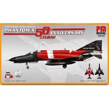 F-4 E Phantom 50TH Anniversary In Turaf  2 Pm Model 1/96 Ölçekli Renkli Plastik Model