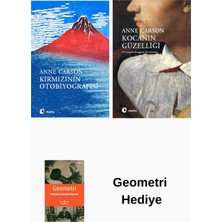 Metis Yayınları Anne Carson 2 Kitap Seti + Geometri Hediye
