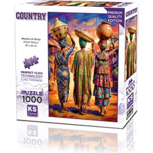 Ks Games Rhythm Of Africa 1000 Parça Puzzle