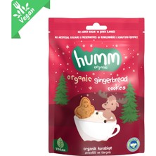 Humm Organic Zencefilli & Tarçınlı Vegan Kurabiye 55 G (7'li Paket)