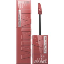 Maybelline Super Stay Vinyl Ink Uzun Süre Kalıcı 35 Cheeky Parlak Likit Ruj (6'li Paket)