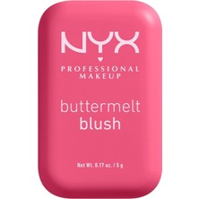 Nyx Professional Makeup Buttermelt Blush Kremsi Pudra Allık 08 Getting Butta