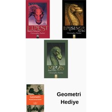 Altın Kitaplar Christopher Paolini 3 Kitap Seti + Geometri Hediye