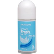 Watsons Shower Fresh Kadın Roll On 50 ml (8'li Paket)