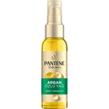 Pantene Doğal Sentez Saç Bakım Serumu Argan Yağlı Elixir 100 ml (7'li Paket)