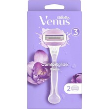 Gillette Venus Comfort Glide Breeze Tıraş Makinesi + 2 Adet Yedek Başlık (3'li Paket)