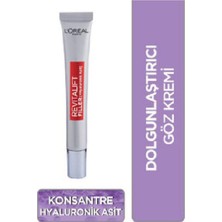 L'oréal Paris Paris Revitalift Filler Yaşlanma Karşıtı Göz Bakım Kremi 15 ml (3'li Paket)