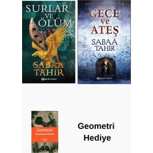 Epsilon Yayınevi Sabaa Tahir 2 Kitap Seti + Geometri Hediye