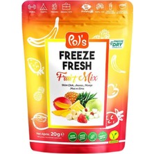 Pols Freeze Fresh Fruit Mix 20 G (7'li Paket)