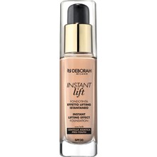 Deborah Milano Instant Lift Fondöten Beige No: 02 (3'li Paket)