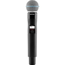 Shure QLXD2/B58=K51 BETA58 Mikrofonlu Kablosuz El Tipi Verici
