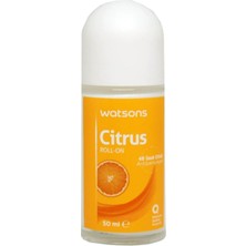 Watsons Citrus Kadın Roll-On 50 ml (8'li Paket)