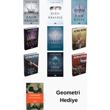 Pegasus Victoria Aveyard 9 Kitap Seti + Geometri Hediye