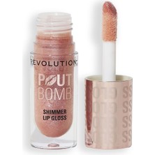 Revolution Shimmer Bomb Gloss Glimmer Nude (3'li Paket)