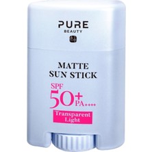 Pure Beauty Mat Stick Güneş Kremi Spf 50+ 17 G (5'li Paket)