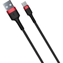 X-Level XCC8700 27W 3.3A Hızlı Fast USB-A to Micro 1.2 Metre Hasır Data Şarj Veri Kablosu