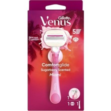 Gillette Venus Comfortglide Sugarberry Kokulu Miami Kadın 5 Bıçaklı Tıraş Makinesi (7'li Paket)