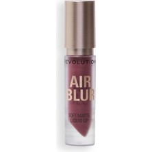 Revolution Air Blur Mat Likit Ruj Black Cherry (2'li Paket)