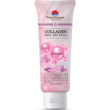 Pure Korean Collagen Peel Off Maske 100 ml (4'li Paket)