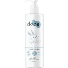 Clooe Organik Sensitive Bebek Şampuanı 400 ml (6'li Paket)