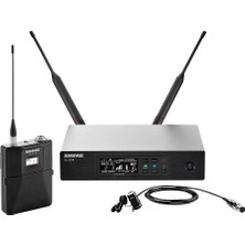 Shure QLXD14E/85 WL185 Mikrofonlu Yaka Tipi Dijital Telsiz Mikrofon Seti