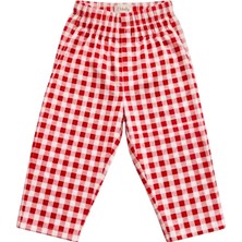 Elibaby Unisex %100 Pamuk Poplin Kumaş Baggy Pantolon