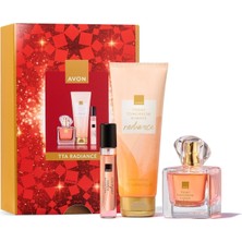 Avon Tta Radiance Parfüm 50 +10 ml + Avon Radiance Losyon 125 ml